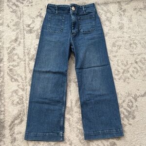 Maeve Collette Blue Cropped Jeans